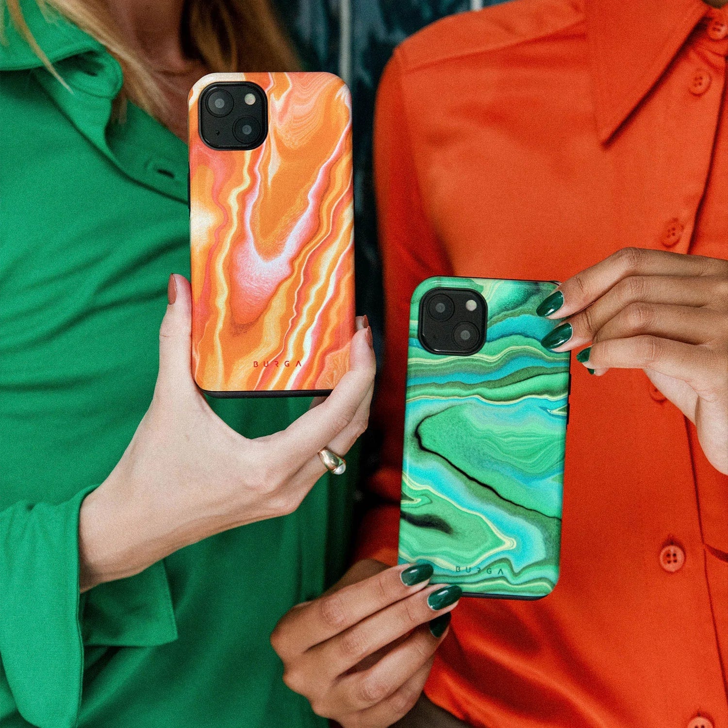 Burga iPhone 14 Plus Fashion Tough Σκληρή Θήκη - Rock On