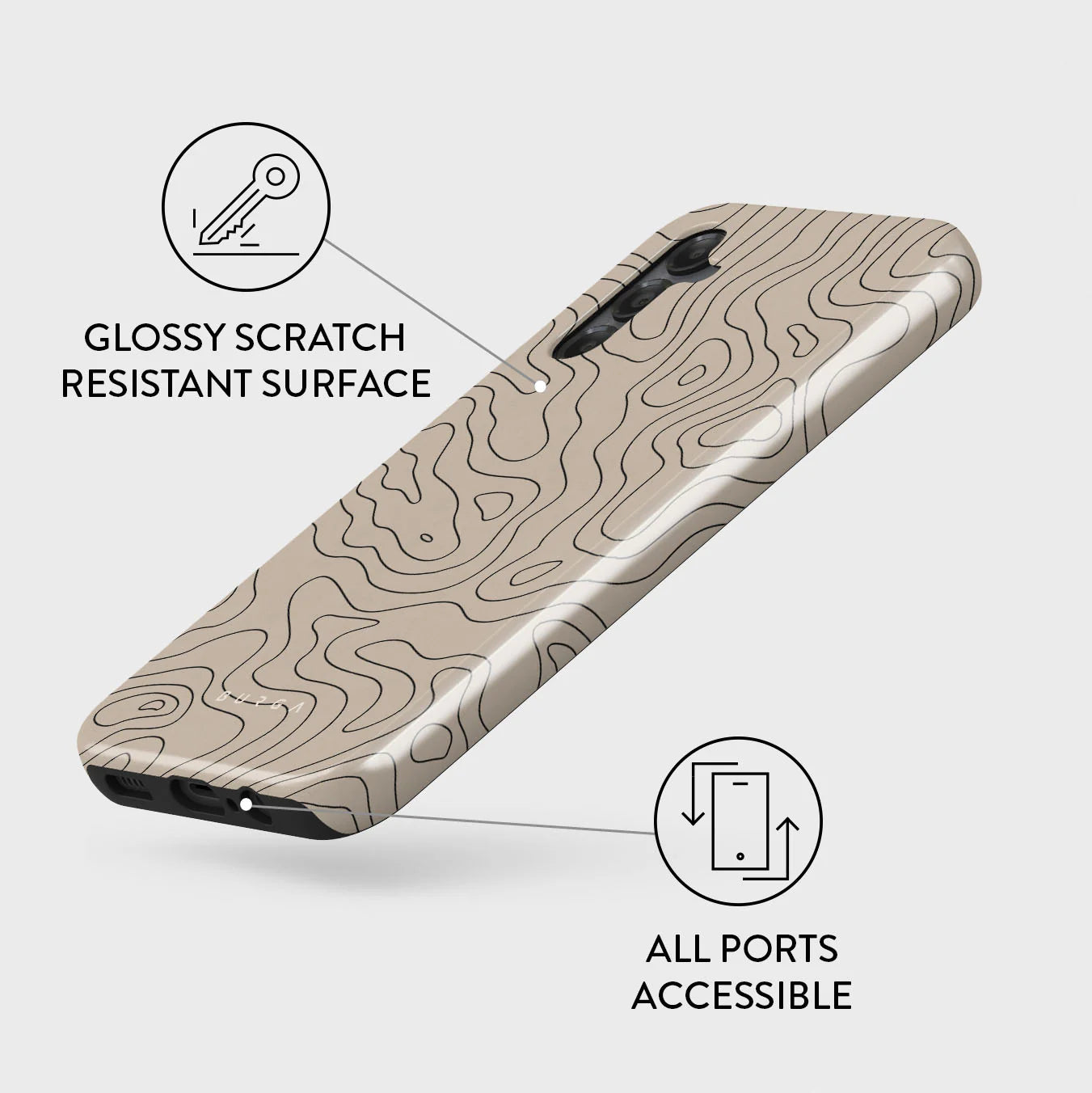 Burga Samsung Galaxy A25 5G Fashion Tough Σκληρή Θήκη - Wild Terrain