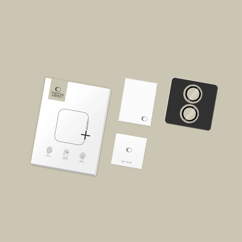 Tech-Protect iPhone 17 Camring Fit+ Αντιχαρακτικό Γυαλί για την Κάμερα - Διάφανο