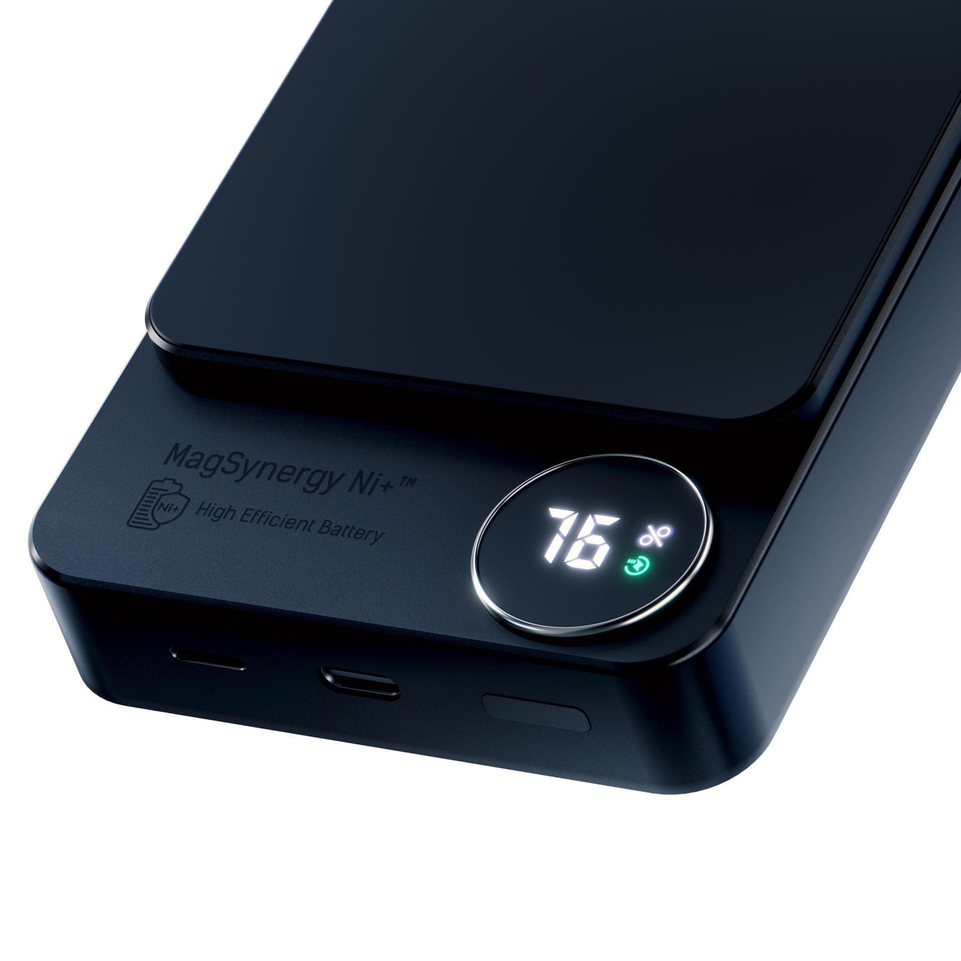 3MK MagSynergy Ni+ MagSafe PowerBank 10000mAh με καλώδιο Type-C to Type-C - Black