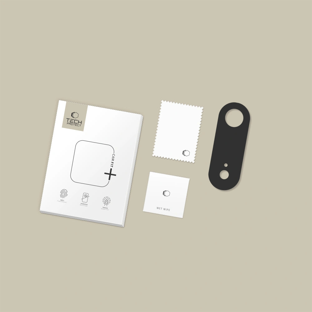 Tech-Protect iPhone Air Camalloy Fit+ Μεταλλικό Προστατευτικό για την Κάμερα - Black