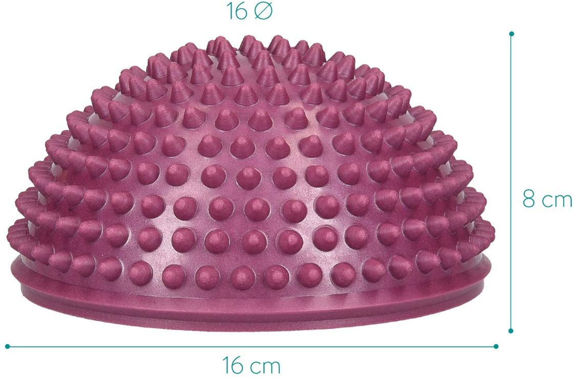 Navaris Balance Pods - Σετ με 2 Μπάλες Ισορροπίας - Mint / Bordeaux - 44333.71.13