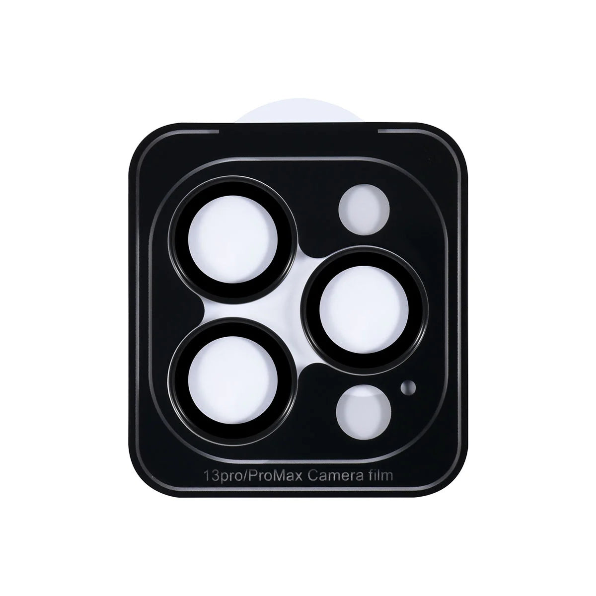 Tuniq iPhone 13 Pro / iPhone 13 Pro Max - Προστασία Κάμερας - Αντιχαρακτικό Γυαλί - Διάφανο / Μαύρο