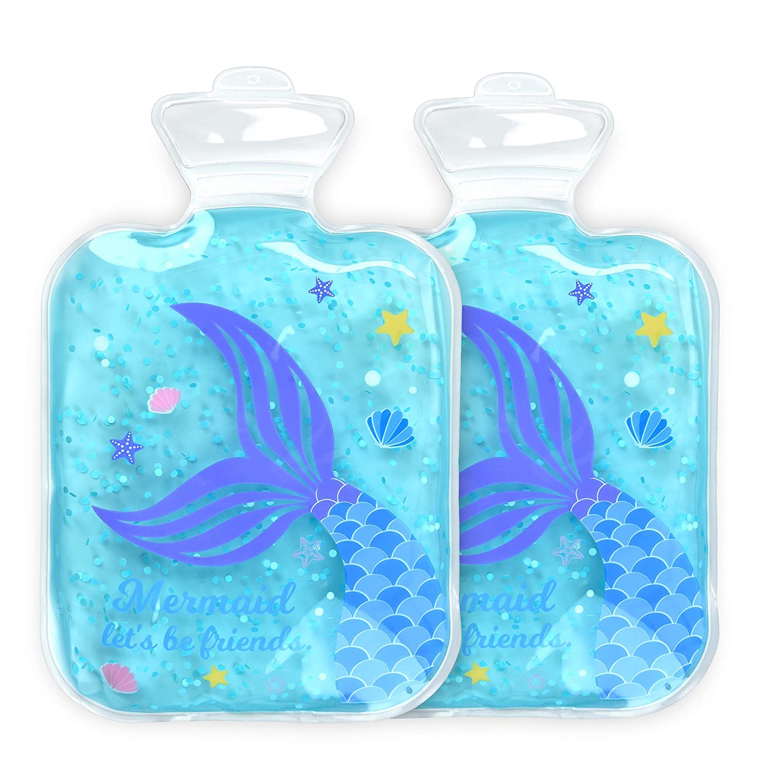 Navaris Σετ με 2 Παιδικές Κομπρέσες Θέρμανσης / Ψύξης - Mermaid - 53032.01