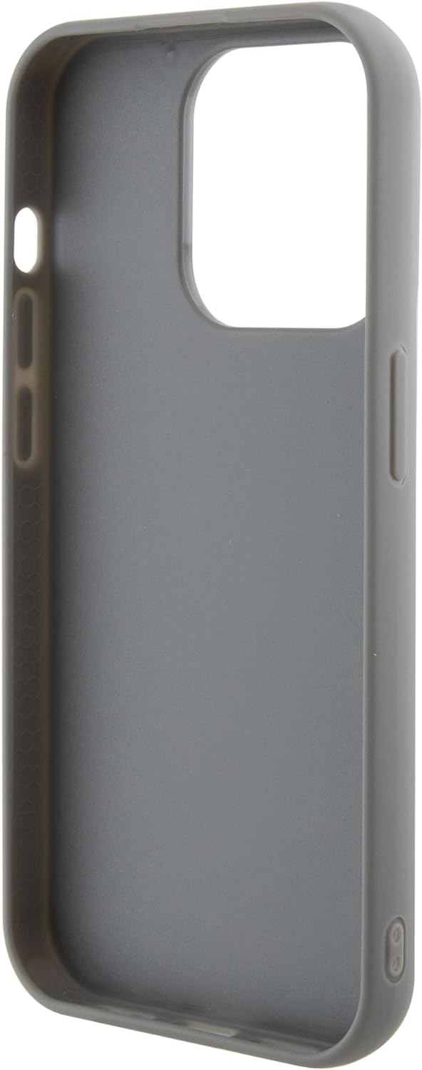 Guess iPhone 15 Pro Max - Sequin Script Metal Σκληρή Θήκη με Επένδυση από Παγέτες - Silver - GUHCP15XPSFDGSS