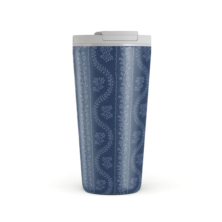 Burga Κούπα Θερμός από Ανοξείδωτο Ατσάλι - Flap Lid - 500ml - Denim Lover