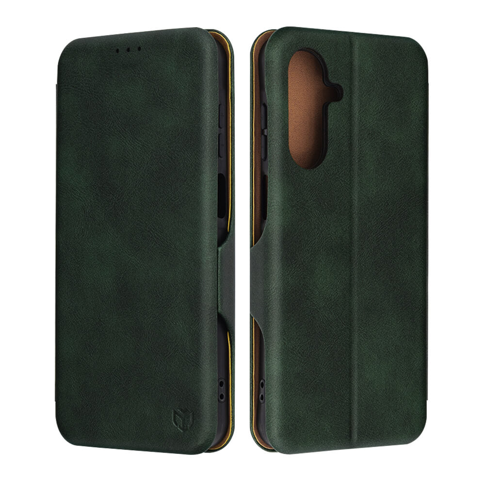 Techsuit Samsung Galaxy A26 5G - Safe Wallet Plus - Θήκη Βιβλίο - Green