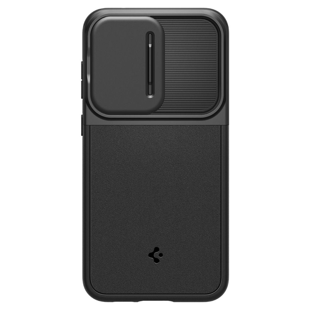 Spigen Samsung Galaxy S23 FE Optik Armor Θήκη Σιλικόνης με Κάλυμμα για την Κάμερα - Black