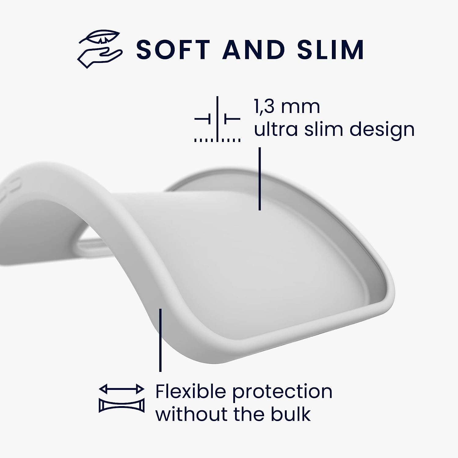 KW Samsung Galaxy A34 5G Θήκη Σιλικόνης TPU - White Matte - 60809.48