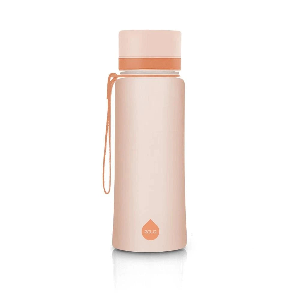 Equa Plain Πλαστικό Μπουκάλι Νερού BPA Free - 600ml - Sunrise / Διάφανο