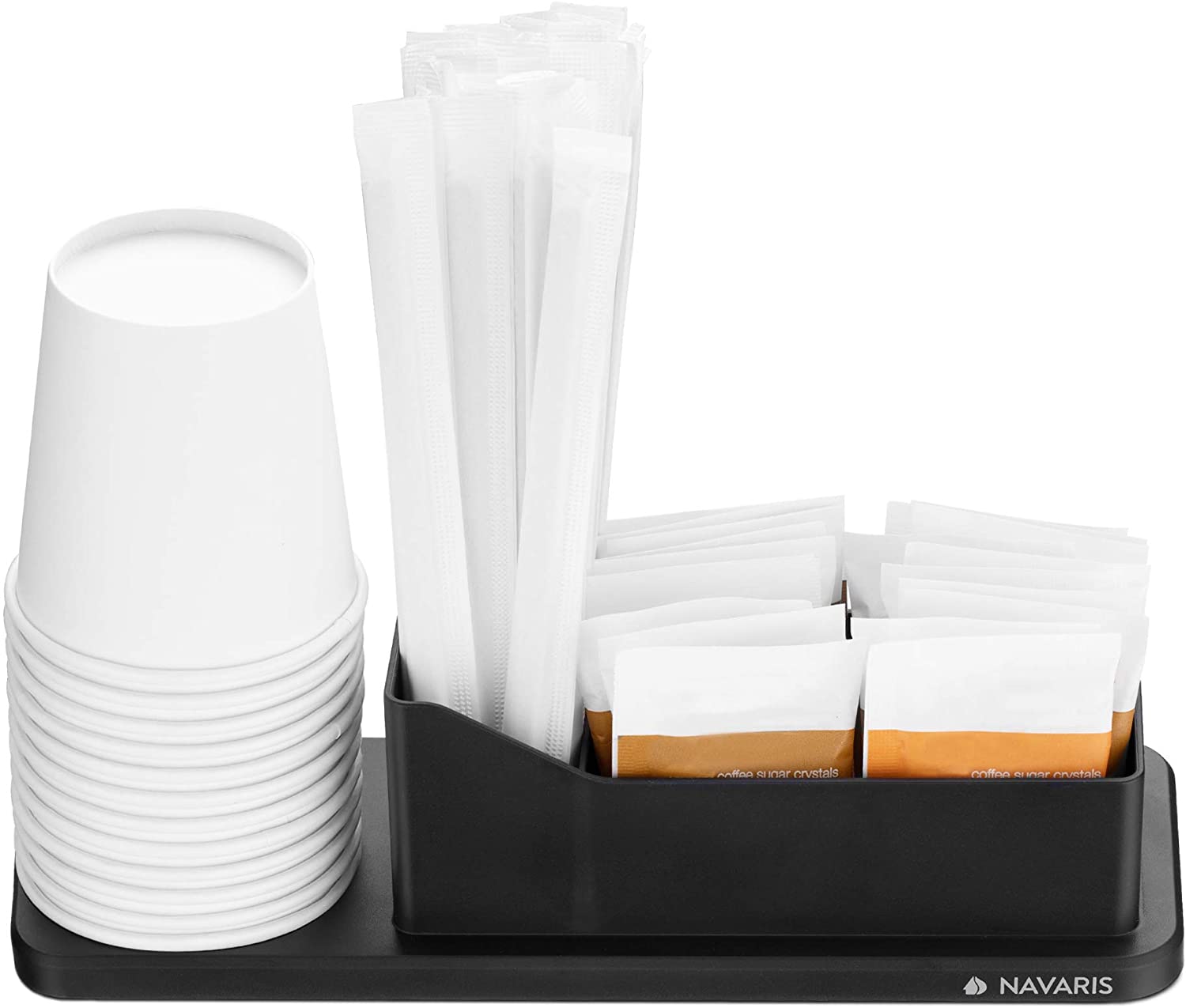 Navaris Αξεσουάρ για Οργάνωση και Αποθήκευση Αναλώσιμων Καφέ και Τσάι - Black - 53537.01.01