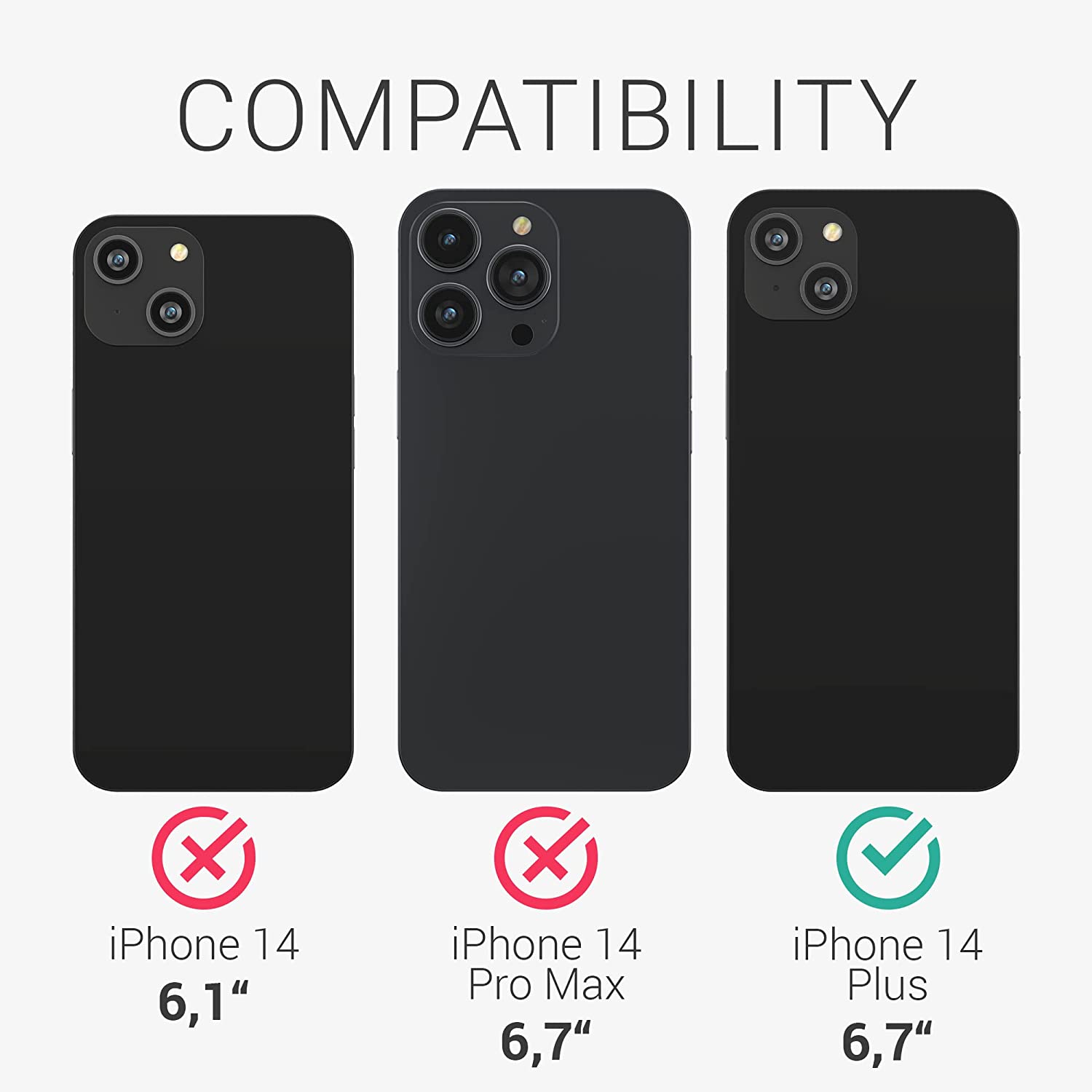 Kalibri iPhone 14 Plus Θήκη Σιλικόνης TPU με Ανακυκλώσιμο και Βιοδιασπώμενο Υλικό - Forest Green - 59218.166