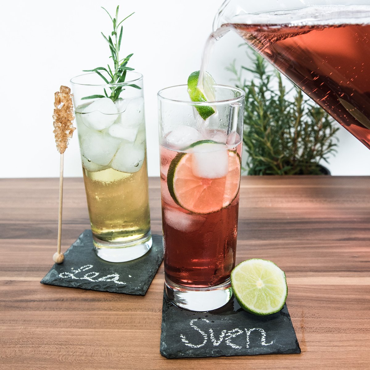 Navaris Slate Placemat and Coaster Σετ με 4 Πιατέλες και 4 Σουβέρ από Σχιστόλιθο - Grey Stone - 41701