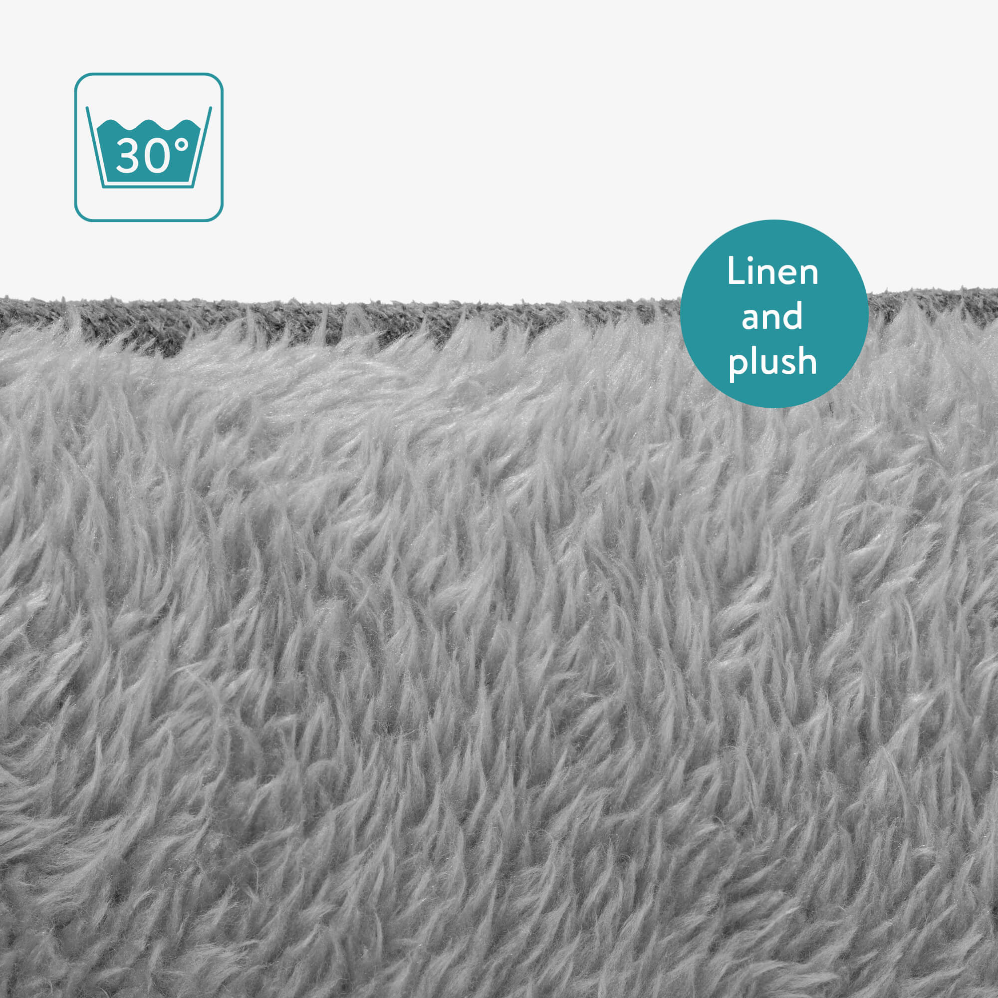 Navaris Κρεβάτι Σκύλου με Ανταλλακτικό Κάλυμμα - Grey - 56947.22.2