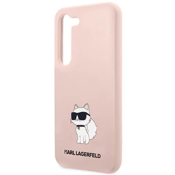 Karl Lagerfeld Samsung Galaxy S23+ Silicone Choupette Body Θήκη Σιλικόνης - Pink - KLHCS23MSNCHBCP