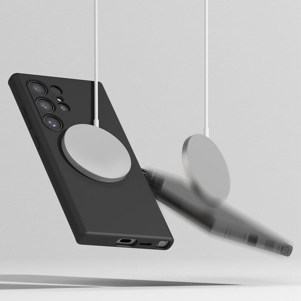 Techsuit Samsung Galaxy A16 4G / A16 5G SoftFlex MagSafe Θήκη Σιλικόνης - Black