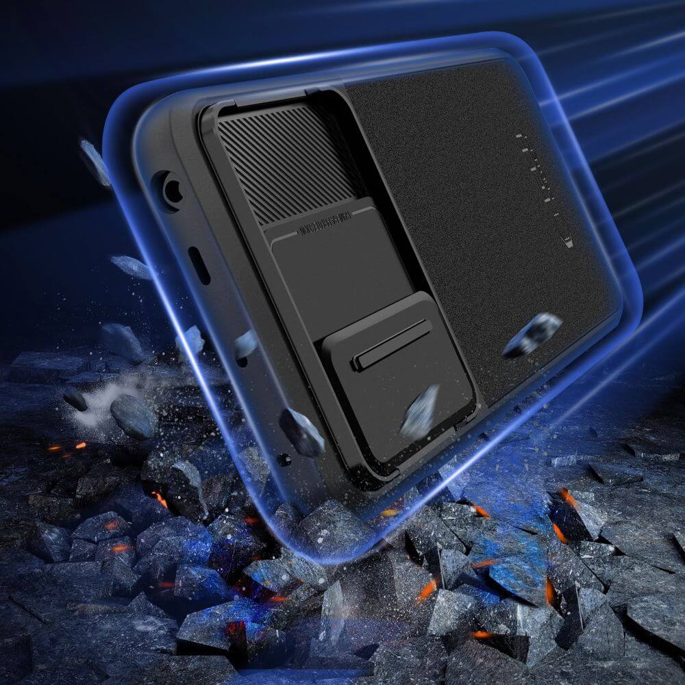 Tech-Protect Xiaomi Redmi Note 13 Pro 5G / Poco X6 5G Velar Cam+ Θήκη Σιλικόνης με Κάλυμμα για την Κάμερα - Black