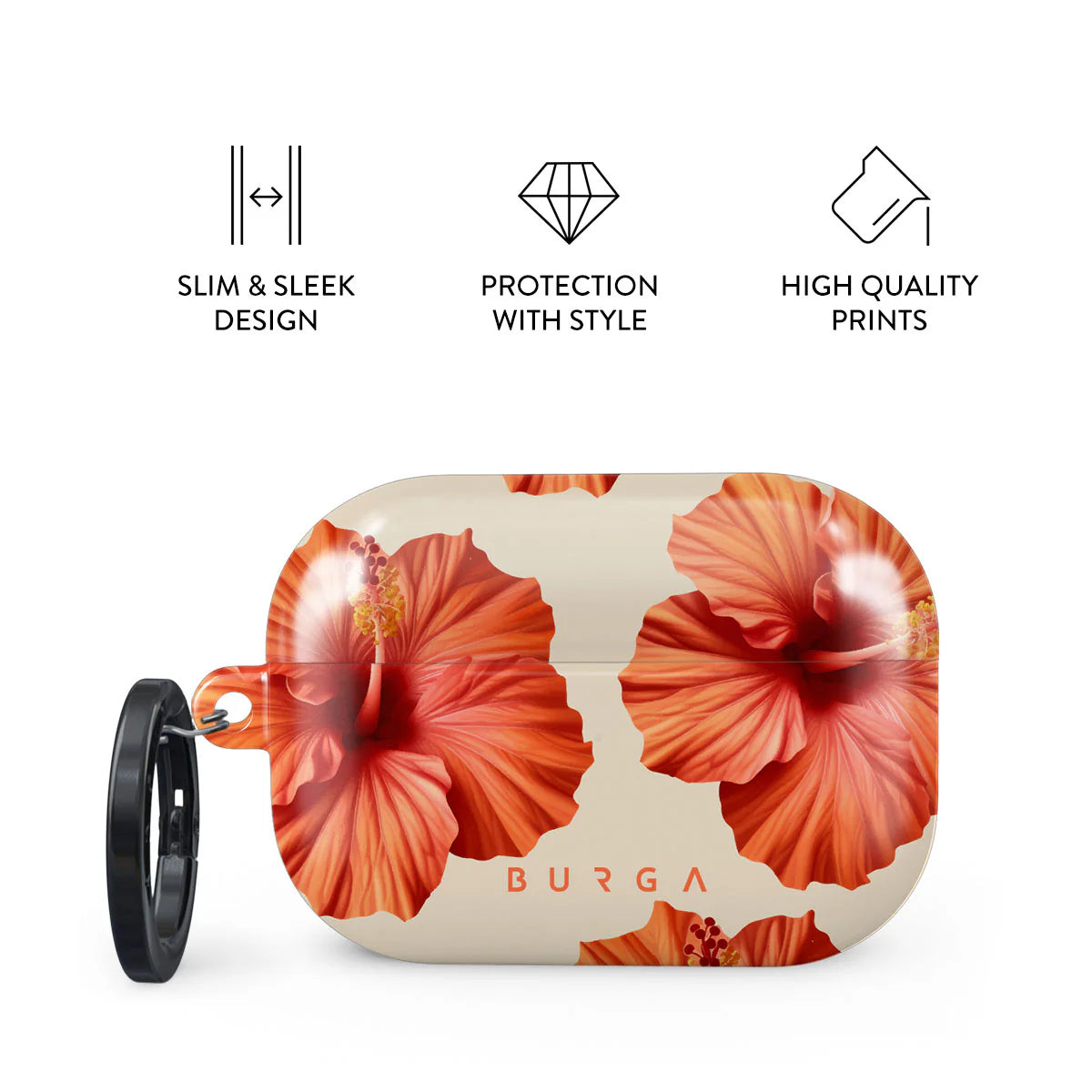 Burga AirPods Pro 2 Σκληρή Θήκη - Bonita