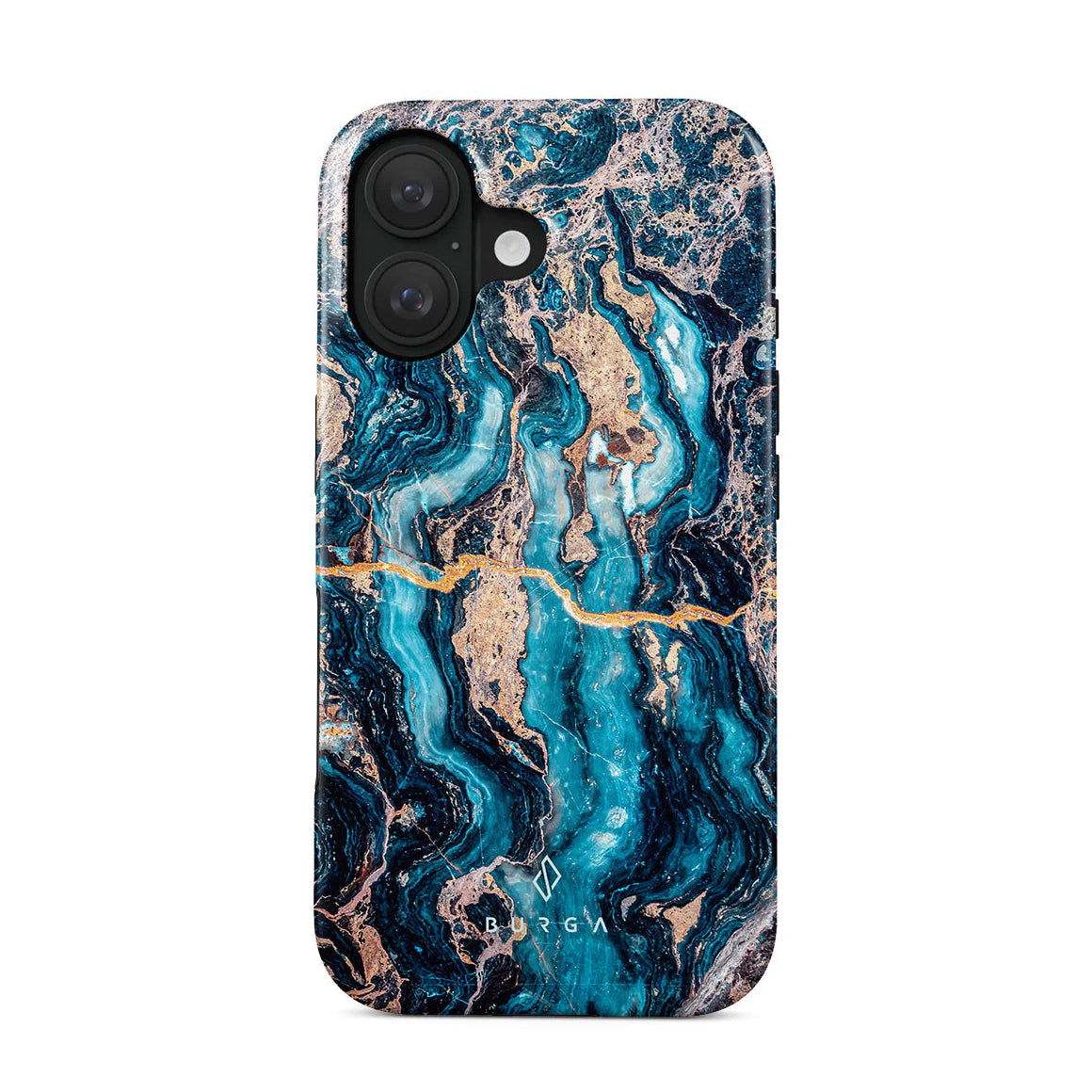 Burga iPhone 16 Fashion Tough MagSafe Σκληρή Θήκη με MagSafe - Mystic River