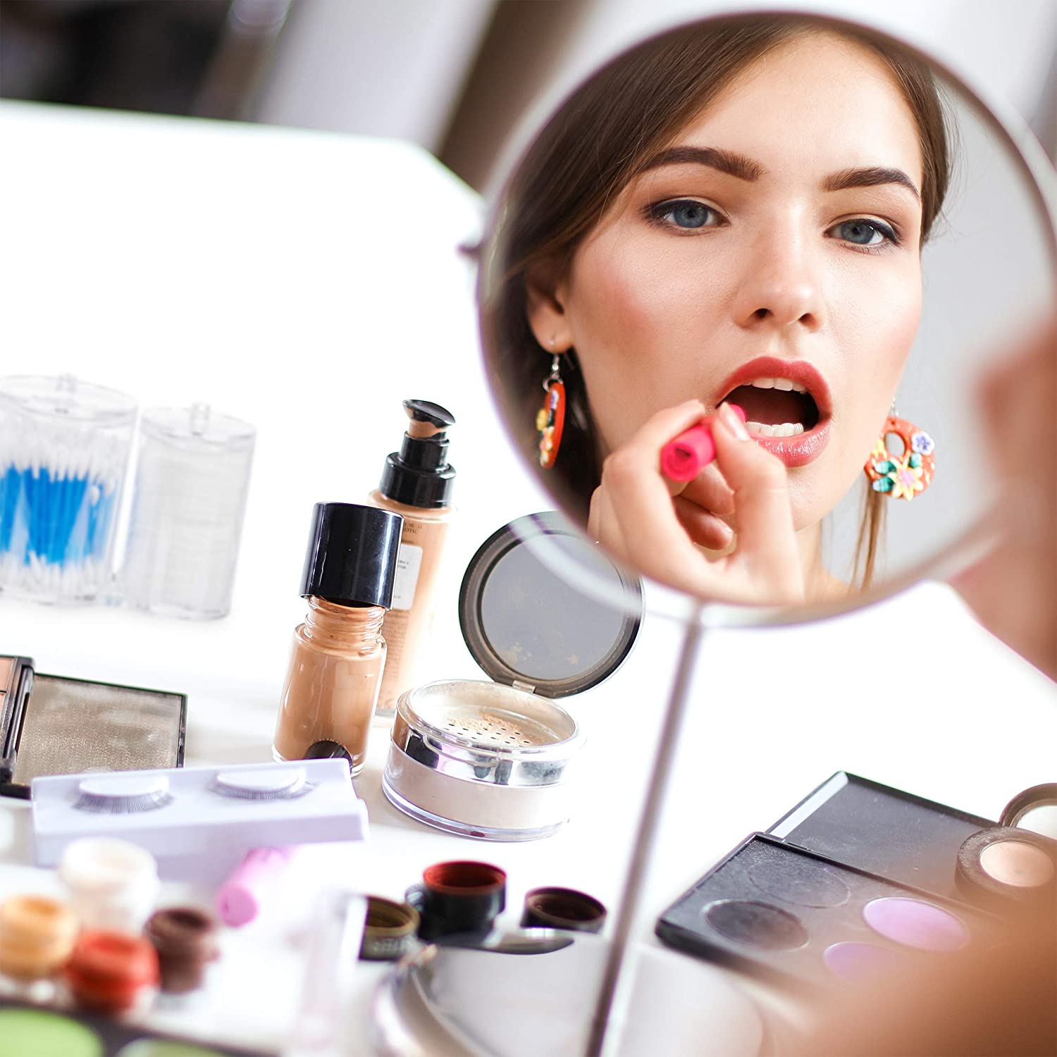 Relaxdays Σετ με 2 Κουτιά Αποθήκευσης για Μπατονέτες - Clear - 4052025928667