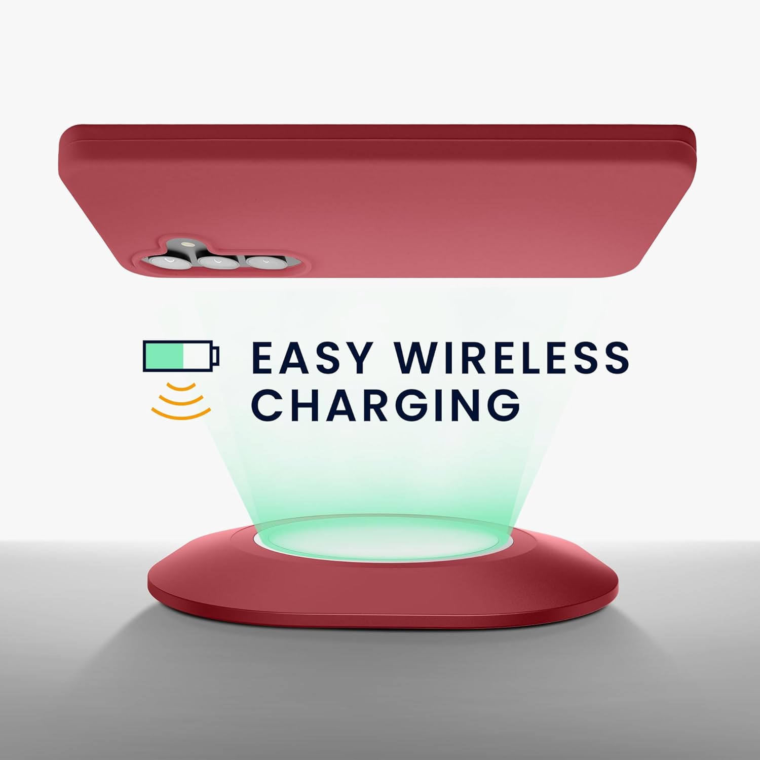 KW Samsung Galaxy S24+ Θήκη Σιλικόνης Rubberized TPU - Dark Rose