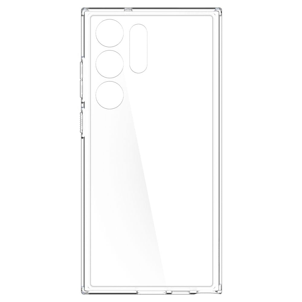 Spigen Samsung Galaxy S23 Ultra - Ultra Hybrid Σκληρή Θήκη με Πλαίσιο Σιλικόνης - Crystal Clear