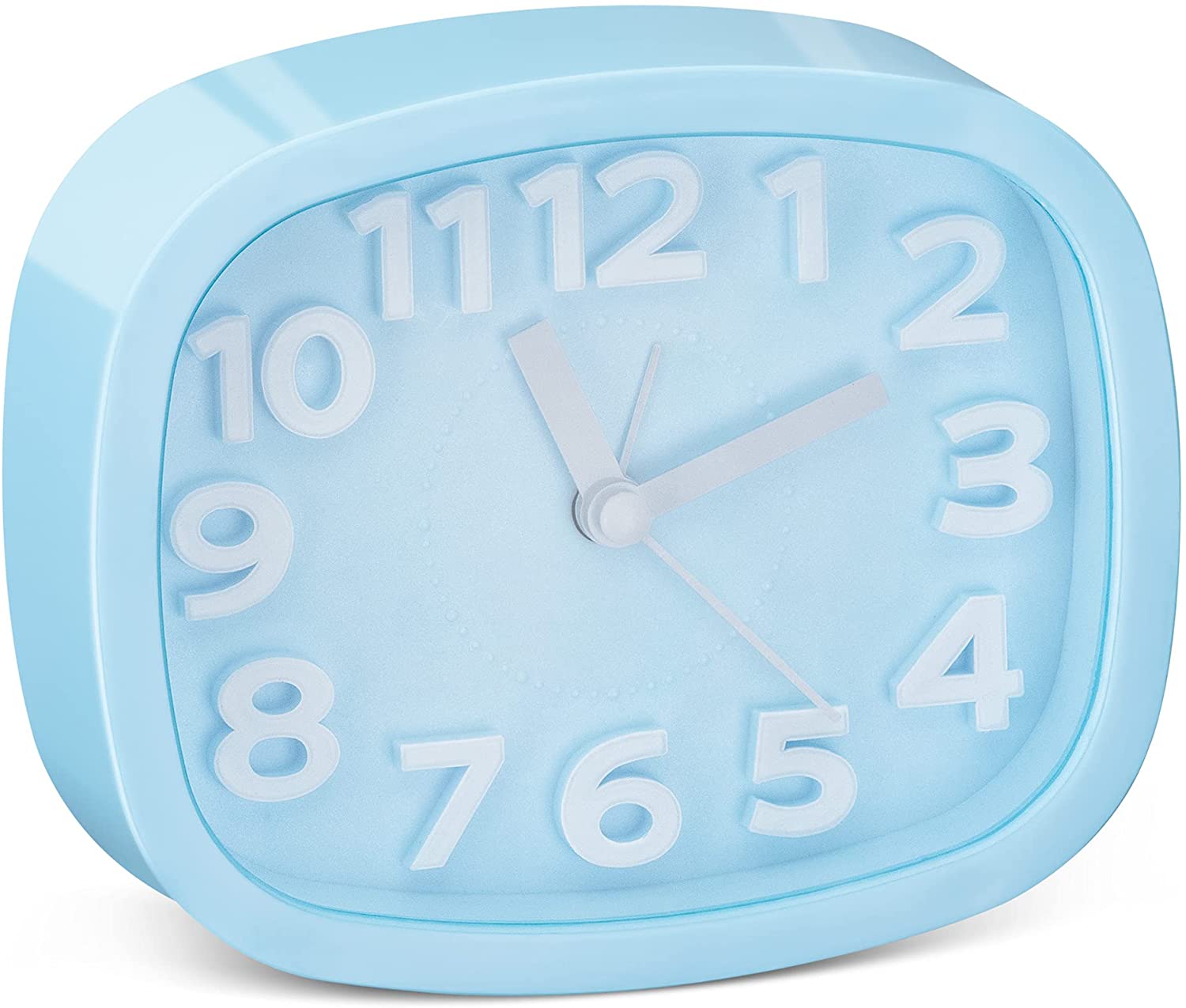Navaris Παιδικό Αναλογικό Ρολόι και Ξυπνητήρι - Blue - 54911.23