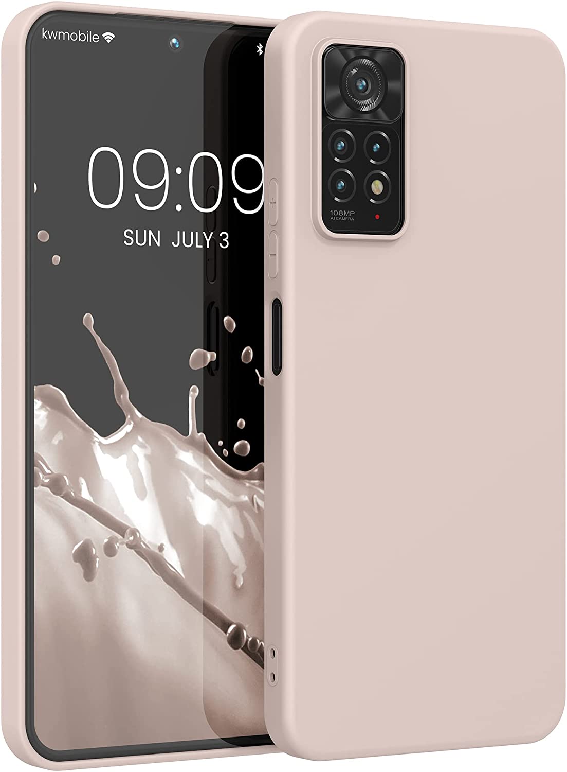 KW Xiaomi Redmi Note 11 Pro / Note 11 Pro 5G Θήκη Σιλικόνης TPU - Coconut Swirl - 57369.225