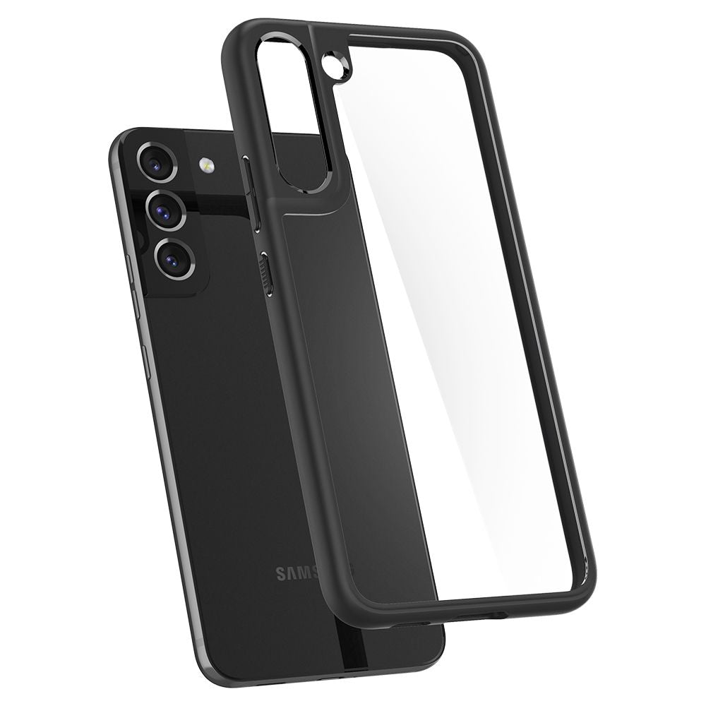 Spigen Samsung Galaxy S22 - Ultra Hybrid Σκληρή Θήκη με Πλαίσιο Σιλικόνης - Matte Black