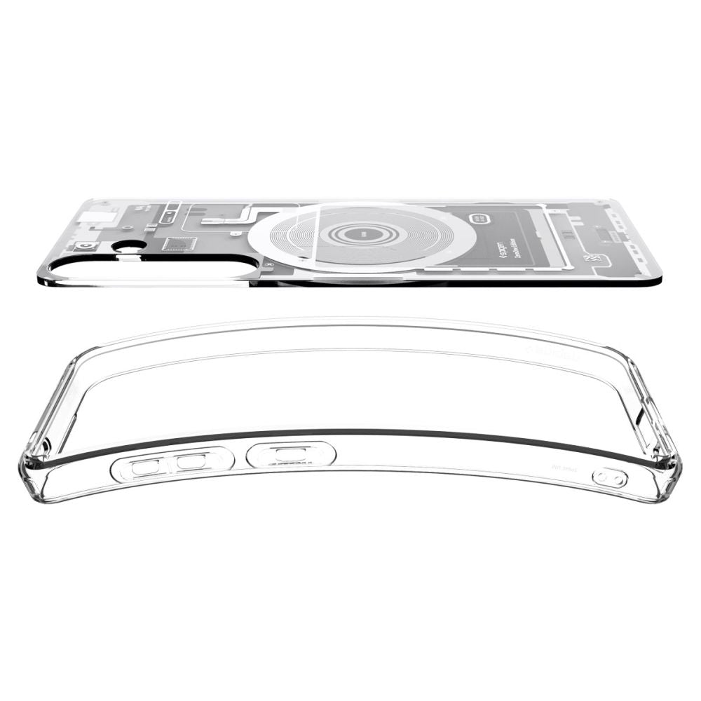 Spigen Samsung Galaxy S25 - Ultra Hybrid Mag - Σκληρή Θήκη με Πλαίσιο Σιλικόνης Και MagSafe - Zero One White