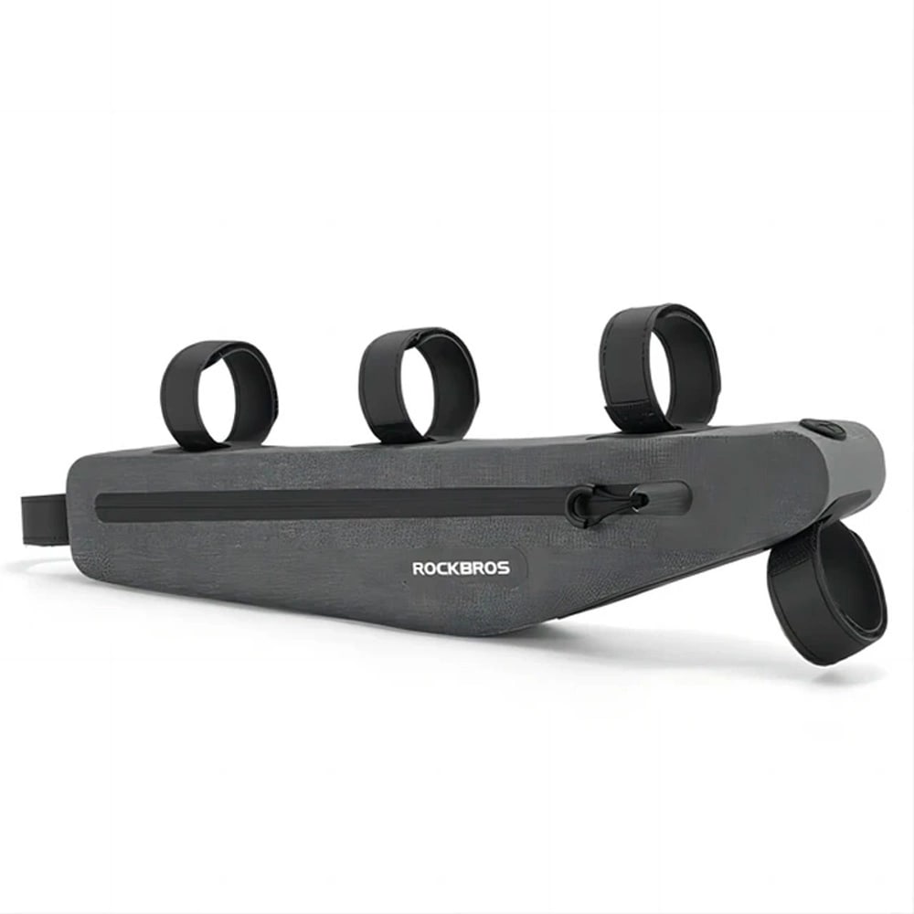 RockBros AS-052 Αδιάβροχη Βαλίτσα Ποδηλάτου για τον Σκελετό - Grey