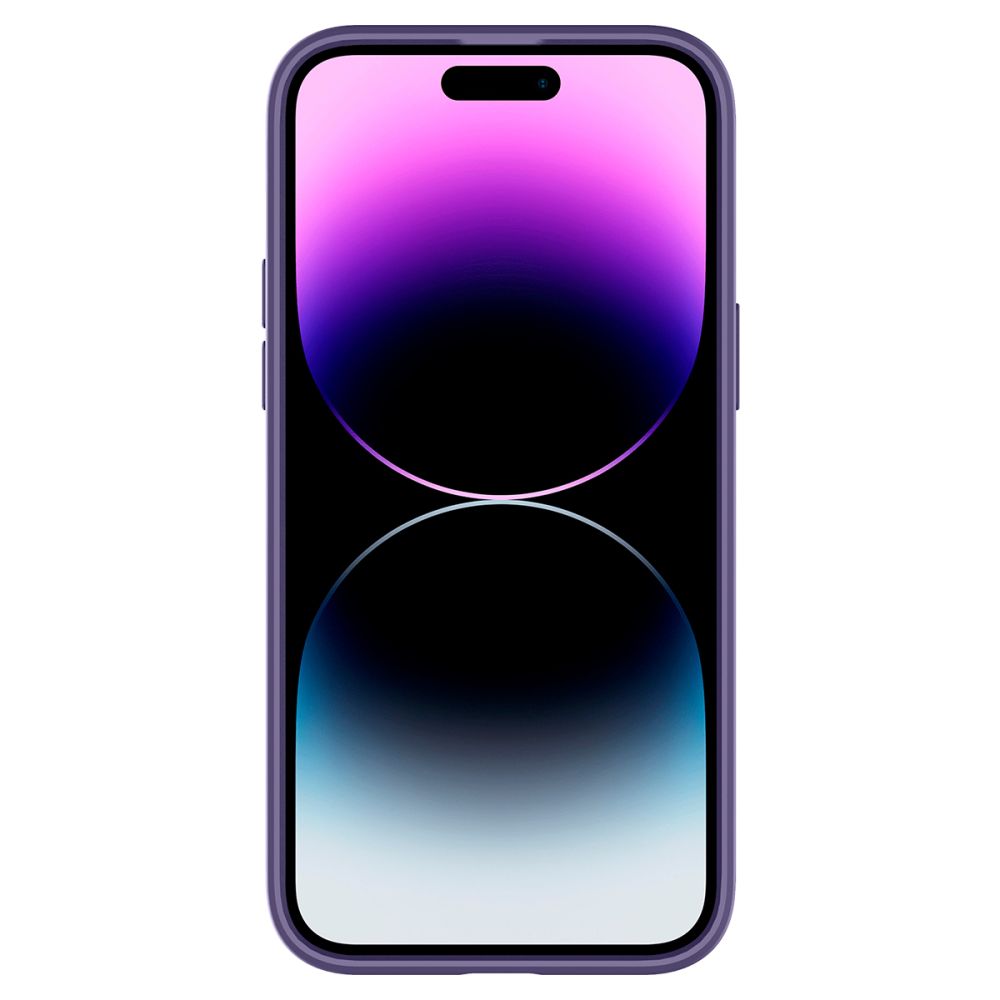 Spigen iPhone 14 Pro Ultra Hybrid Σκληρή Θήκη με Πλαίσιο Σιλικόνης - Deep Purple