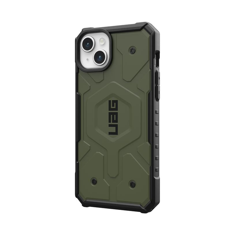UAG iPhone 15 Plus Pathfinder MagSafe Series Σκληρή Θήκη με MagSafe - Olive Drab