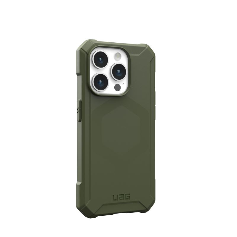 UAG iPhone 15 Pro Essential Armor MagSafe Θήκη Σιλικόνης TPU με MagSafe - Olive Drab