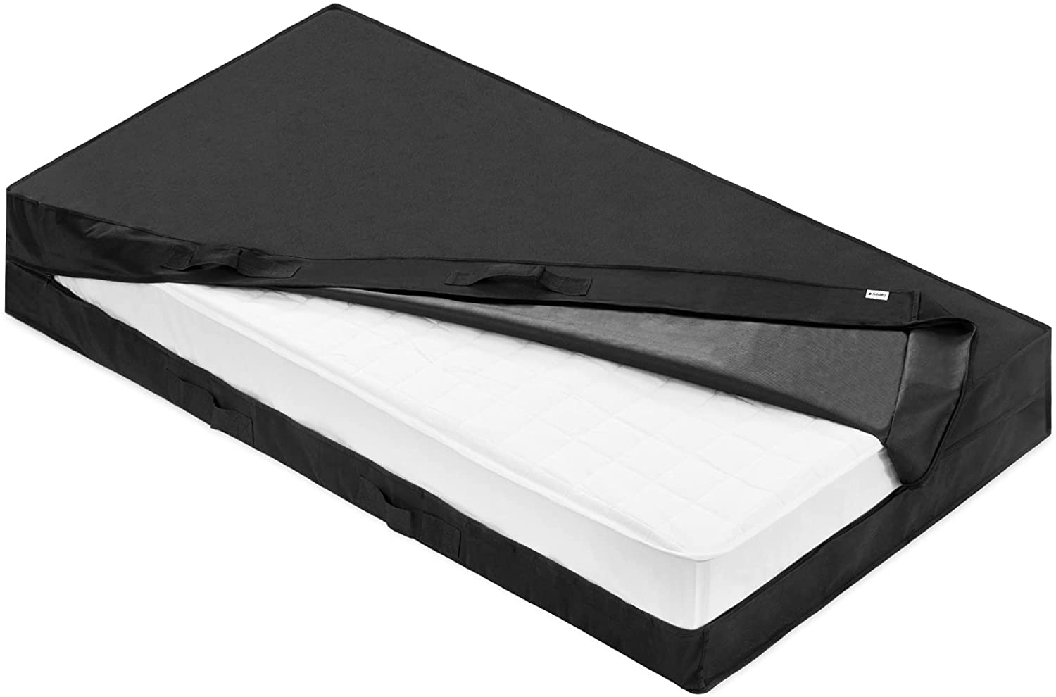 Navaris Θήκη Αποθήκευσης Στρώματος - 90 x 200 x 25 cm - Black - 54151.02