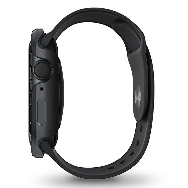 Uniq Θήκη Apple Watch 4 / 5 / 6 / 7 / 8 / 9 / SE / SE 2 - 44 / 45 mm Valencia Hybrid Υψηλής Προστασίας - Graphite
