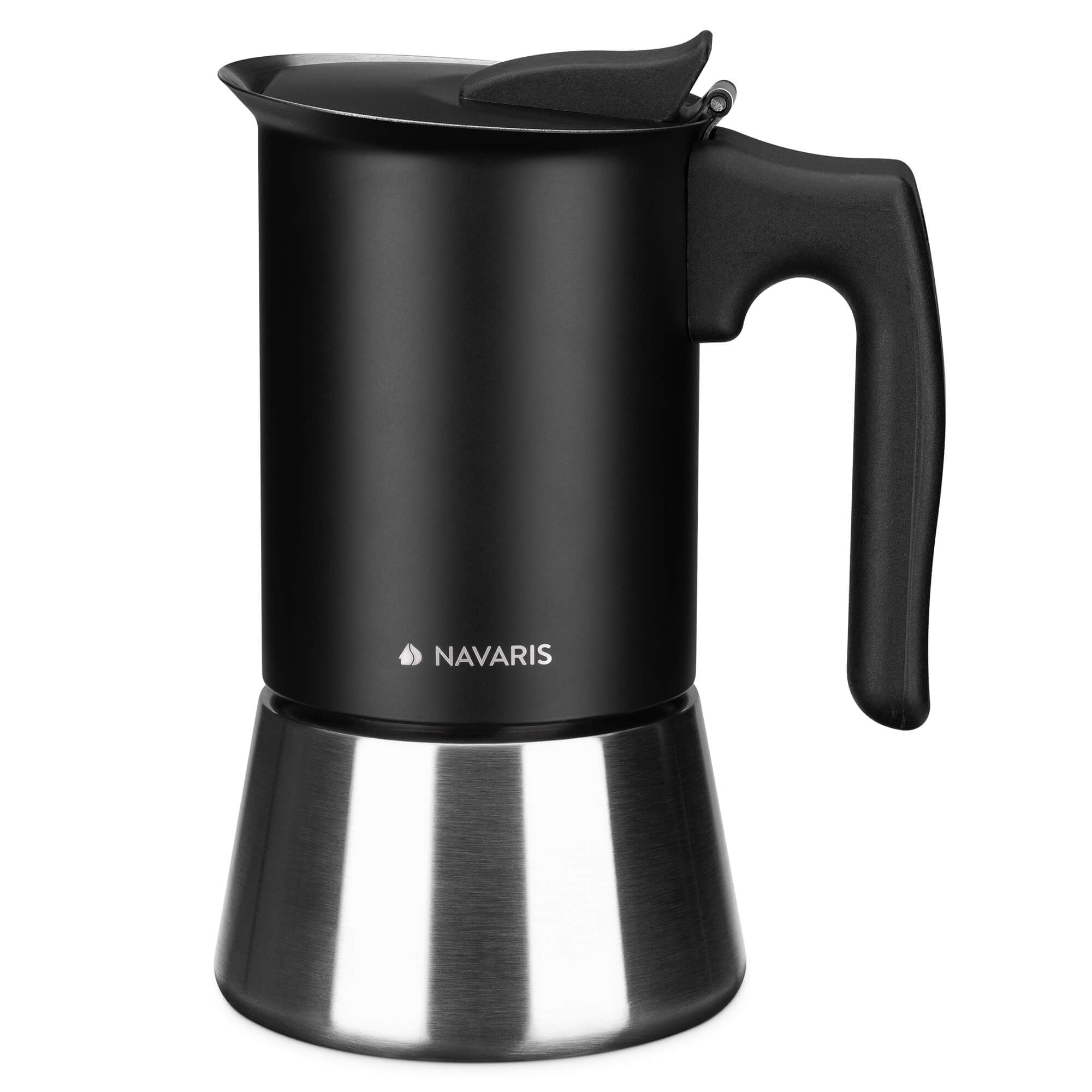 Navaris Espresso Maker Καφετιέρα για Εσπρέσο - 200ml - Black - 55925.01.01