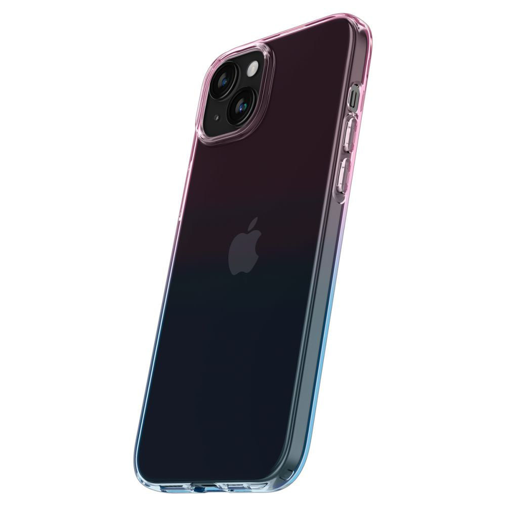 Spigen iPhone 15 Liquid Crystal Θήκη Σιλικόνης - Gradation Pink