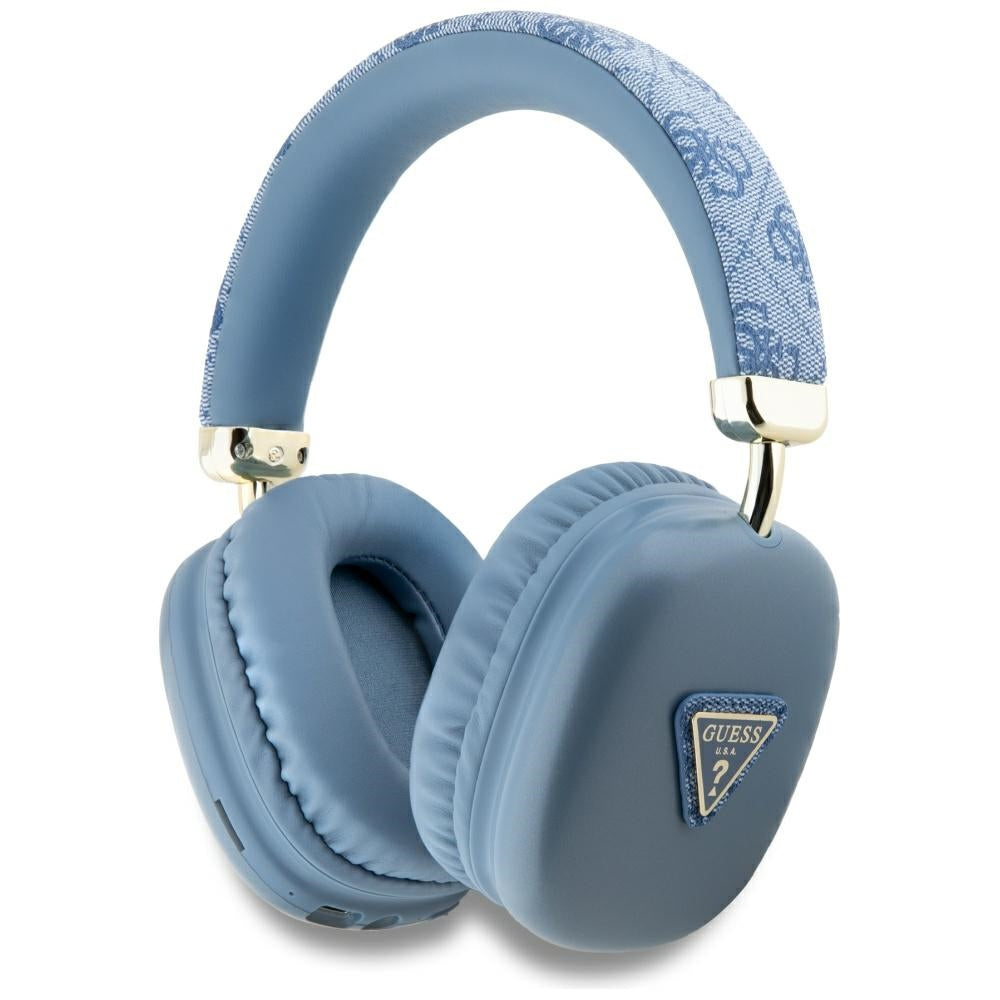Guess Over-Ear 4G Triangle Logo - Ασύρματα Bluetooth Ακουστικά - Blue
