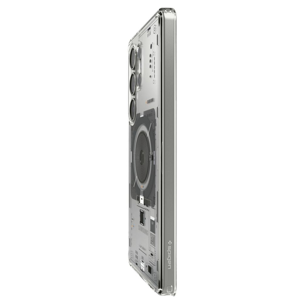 Spigen Samsung Galaxy S25 Ultra - Ultra Hybrid Mag Σκληρή Θήκη με Πλαίσιο Σιλικόνης Και MagSafe - Neo One