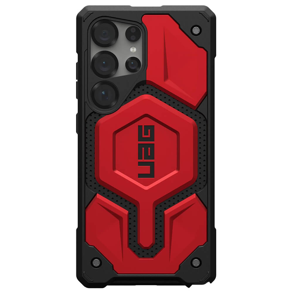UAG Samsung Galaxy S25 Ultra Monarch Pro Series Σκληρή Θήκη με MagSafe - Crimson