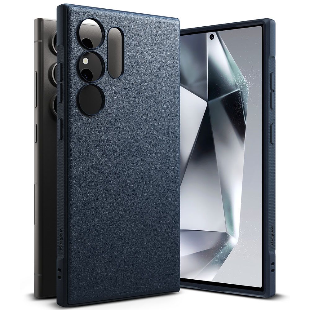 Ringke Samsung Galaxy S24 Ultra Onyx Durable TPU Case Θήκη Σιλικόνης - Navy Blue