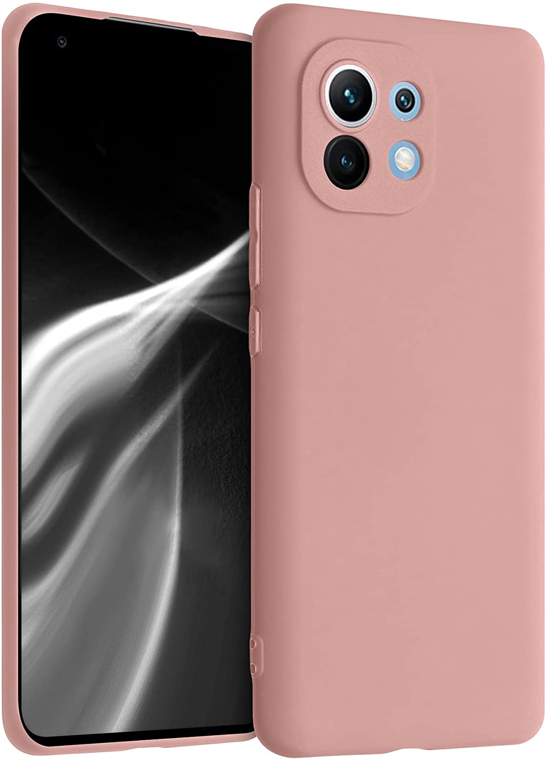 KW Xiaomi Mi 11 Θήκη Σιλικόνης TPU - Rose Tan - 54188.193