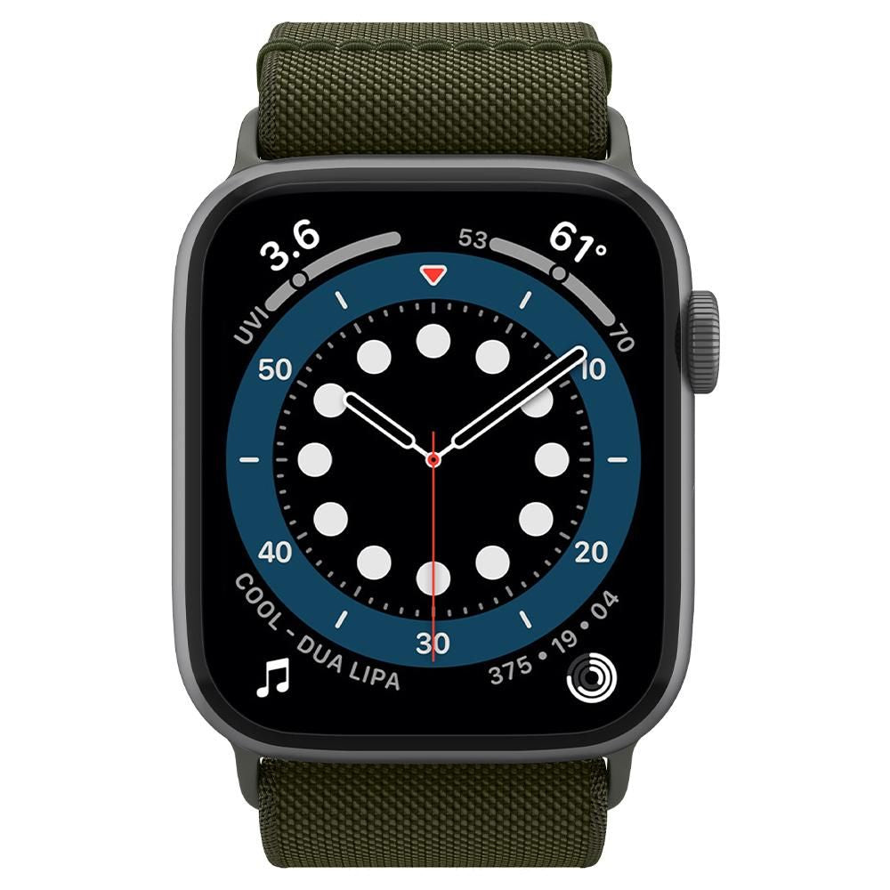Spigen Λουράκι Apple Watch 2 / 3 / 4 / 5 / 6 / 7 / 8 / 9 / SE / SE 2 / ULTRA / ULTRA 2 - 42 / 44 / 45 / 49 mm Fit Lite - Khaki
