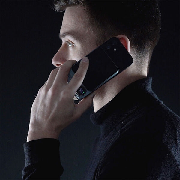 3MK MagSynergy MagSafe PowerBank 10000mAh με καλώδιο Type-C to Type-C - Black