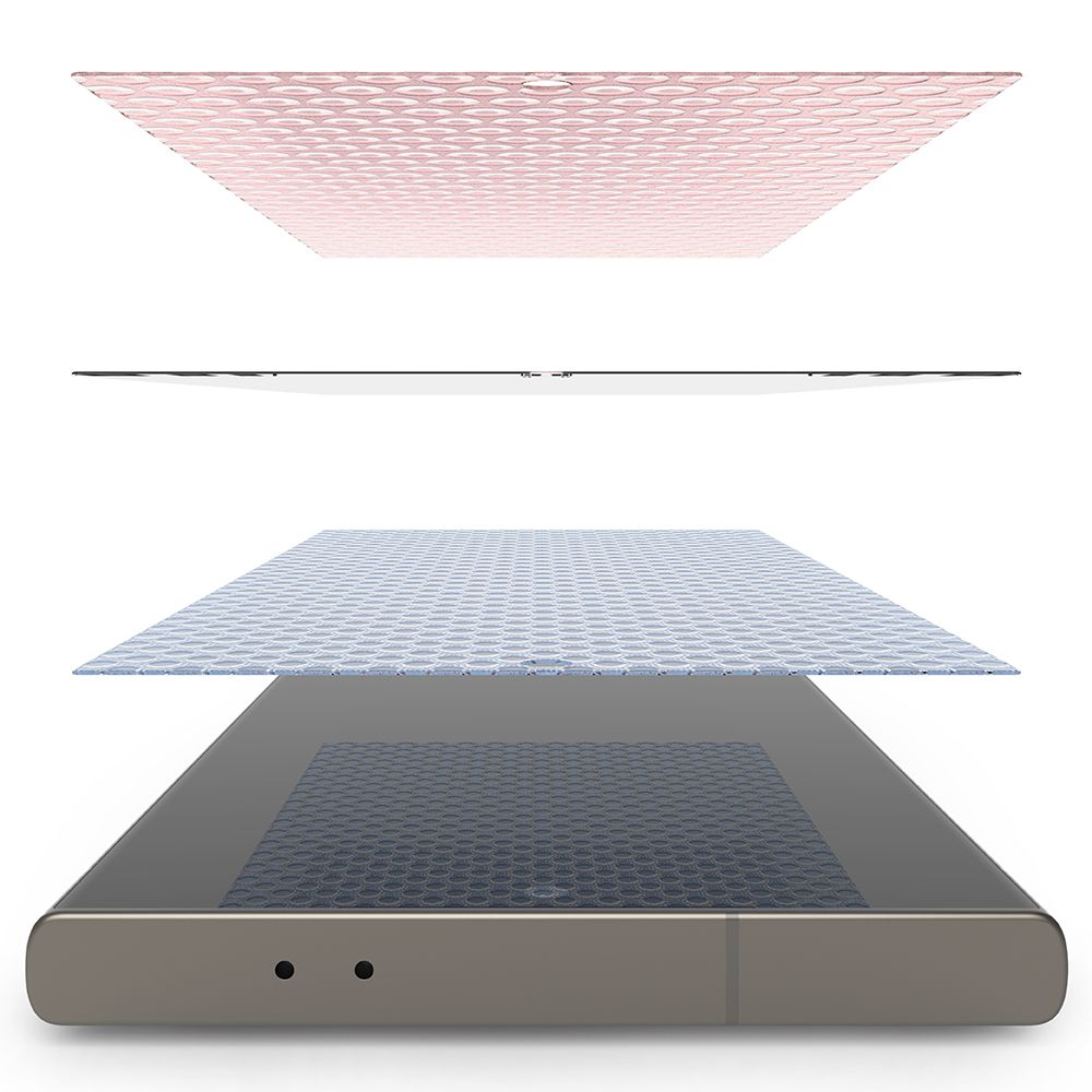 Ringke Samsung Galaxy S24 Ultra Easy Slide 2.5D 9H Case Friendly Αντιχαρακτικό Γυαλί Οθόνης - 2 Τεμάχια - Clear