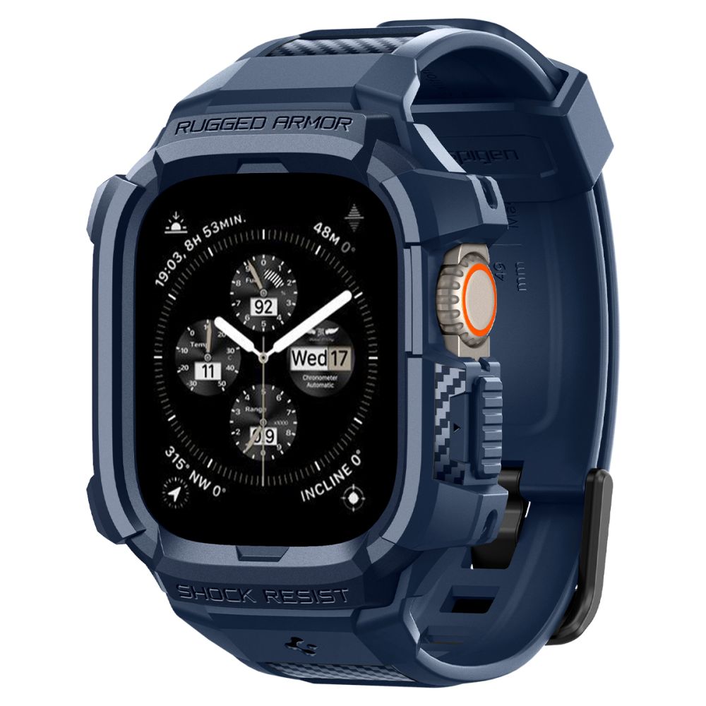 Spigen Λουράκι Apple Watch Ultra (1/2/3) - 49mm Rugged Armor Pro - Navy Blue