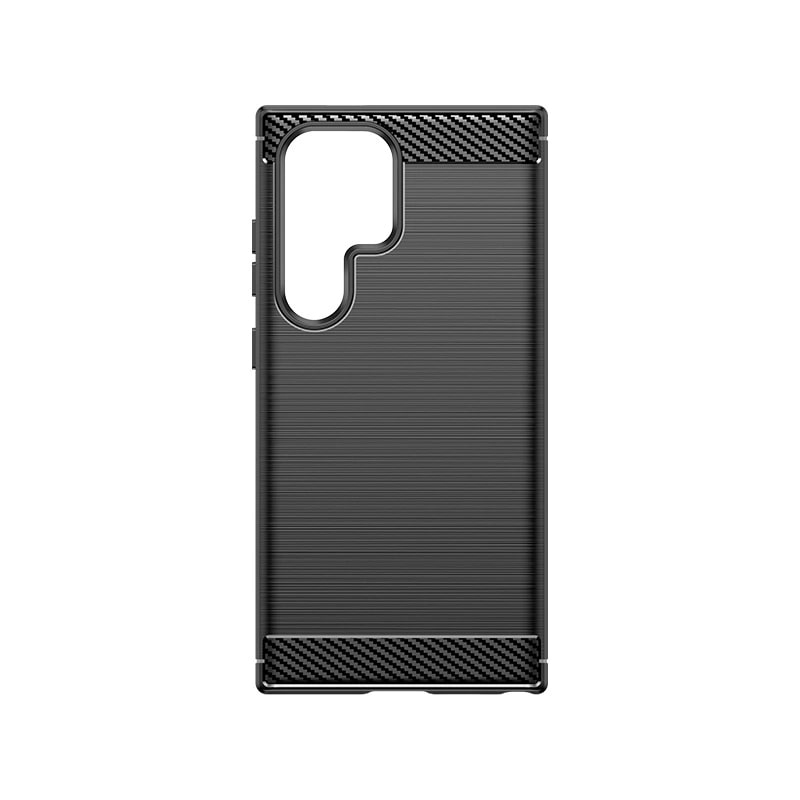 OEM Samsung Galaxy S24 Ultra Θήκη Rugged Carbon TPU - Black