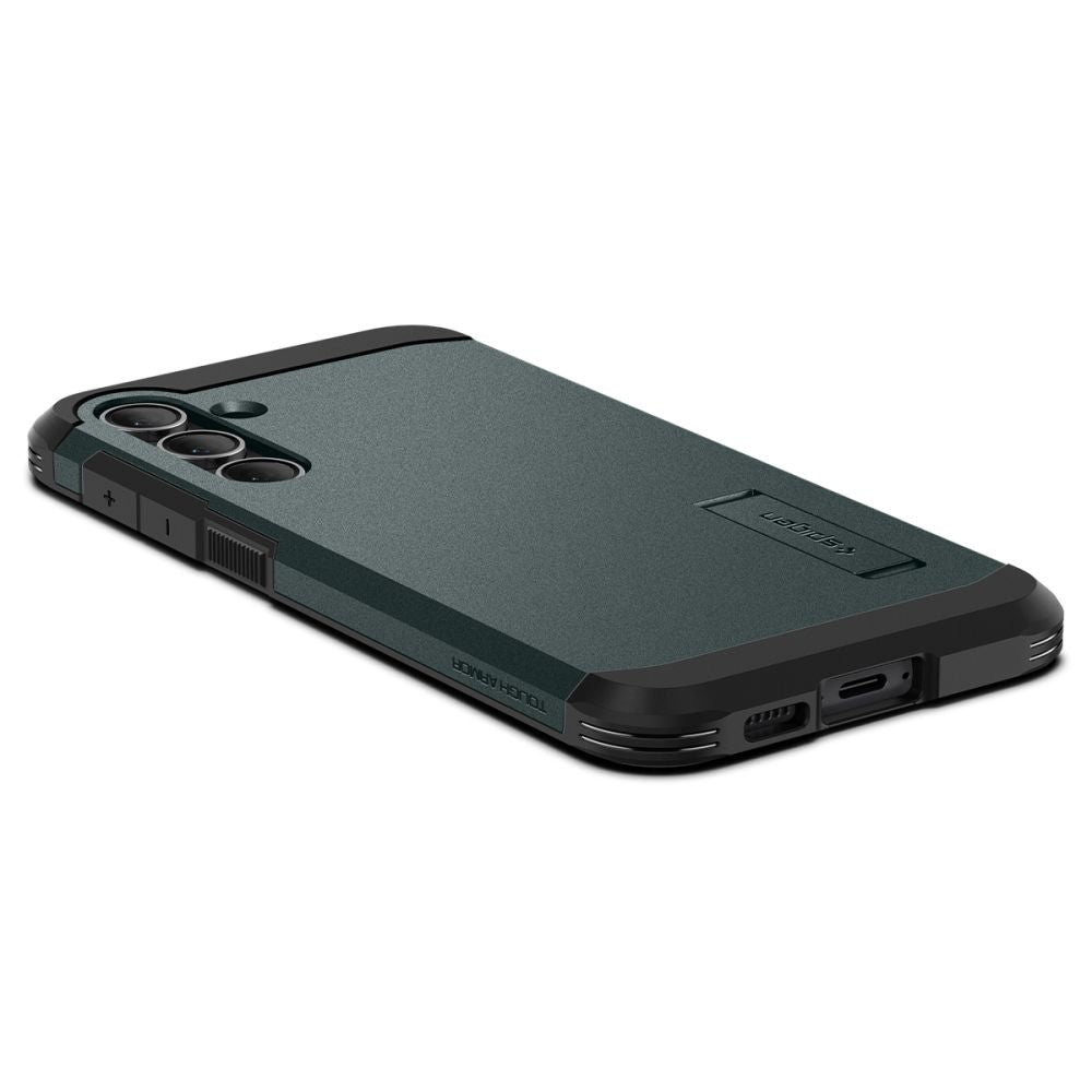 Spigen Samsung Galaxy S23 FE Tough Armor Σκληρή Θήκη - Abyss Green
