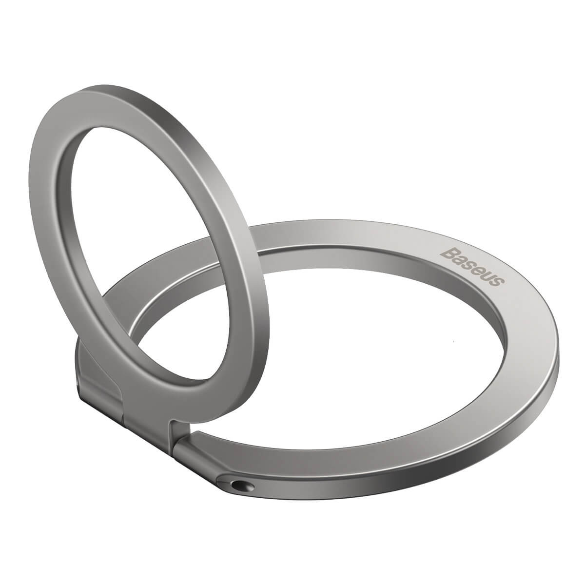 Baseus Halo Magnetic Ring Holder - Δαχτυλίδι Συγκράτησης Κινητού / Tablet - Βάση Στήριξης - Silver - SUCH000012